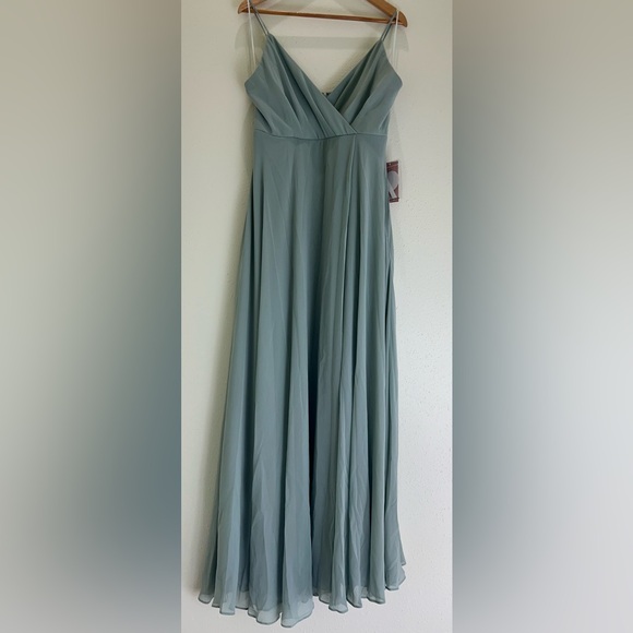 NWT Birdy Grey KAIA DRESS CHIFFON SAGE Size M - Picture 4 of 10